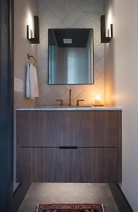 Hanover Interior Bathroom Sink with storage